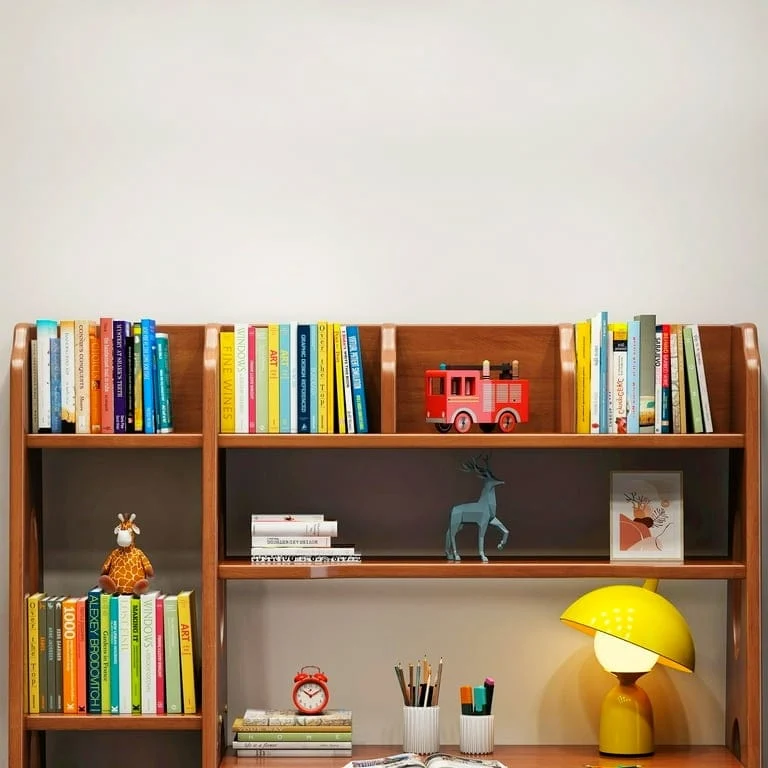 Wooden Reading Table Modern Study Desk for Home - Image 3
